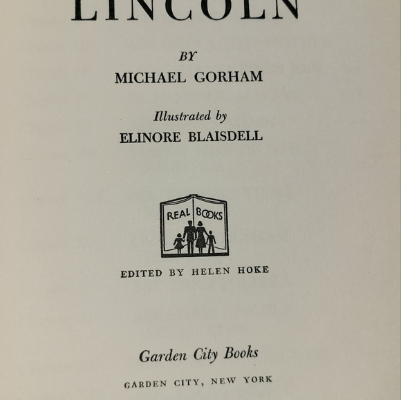 THE REAL STORY OF ABRAHAM LINCOLN  old book - Picture 8 of 9